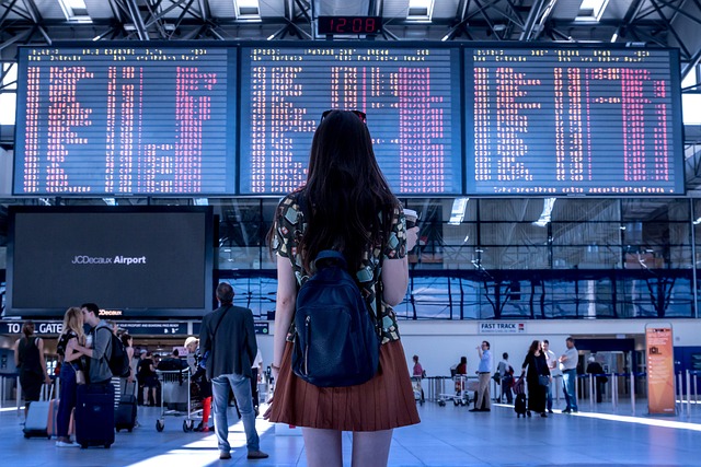 Girl in Airport